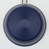 Harumi Kurihara Deep Frying Pan, 24cm, Navy, for Direct Heat
