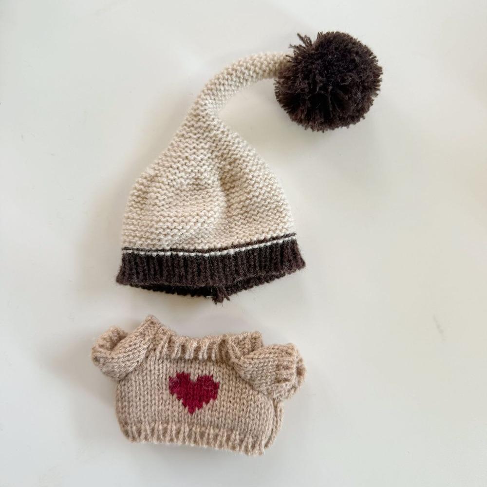 

Игривая шляпа Одежда для куклы Лабубу Ручная работа 17 см Одежда для плюшевых кукол Аксессуары для хлопковой куклы Style 1