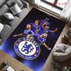 Tappeto Chelsea FC per Soggiorno Camera da Letto Casa Decorazione Divano, Tappetino Antiscivolo per Giochi Bambini