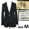 80er-90er Japan Vintage SAYURI Retro High-End Strickjacke Damen M Schwarz Oberteile Hemden Strickjacke(GEBRAUCHT)