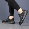 Fashion New Mens Casual Leather Outdoor Sneakers New Winter Genuine Leather Outdoor Running Shoe Antiskid Tennis Walking Sports Shoes