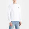 Levis Minimalist Comfortable Versatile Casual Mini Logo Long Sleeve T-Shirt Men Tops White 001B1-0001