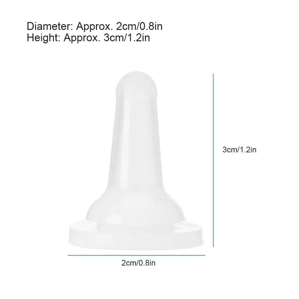 15 buc. Accesoriu pentru mamelon pentru hrănire pentru biberoane, silicon pentru siguranța moale pentru caine