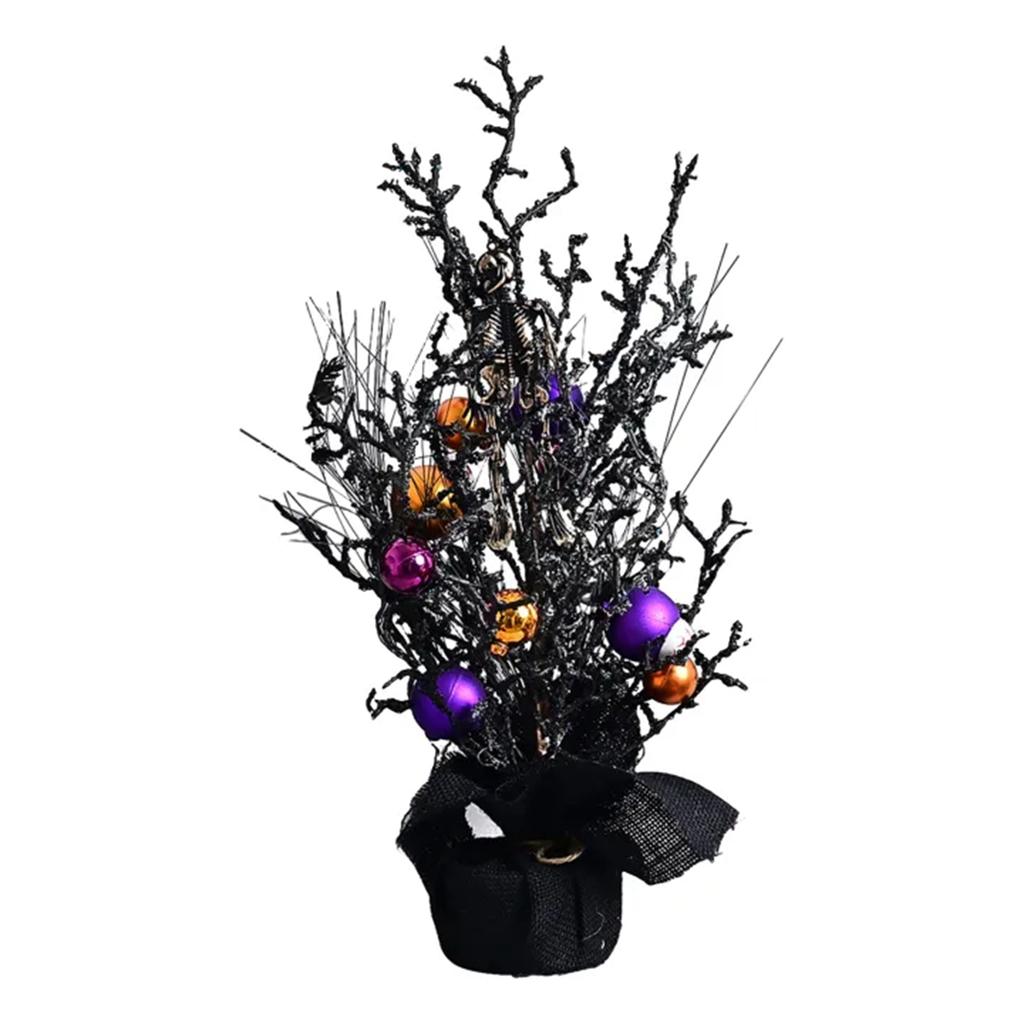 Halloween And Festival Decorative Wreaths, Maple Leaves, Terrifying Skulls, Festival Party Atmosphere Decorations, Rattan Rings.
