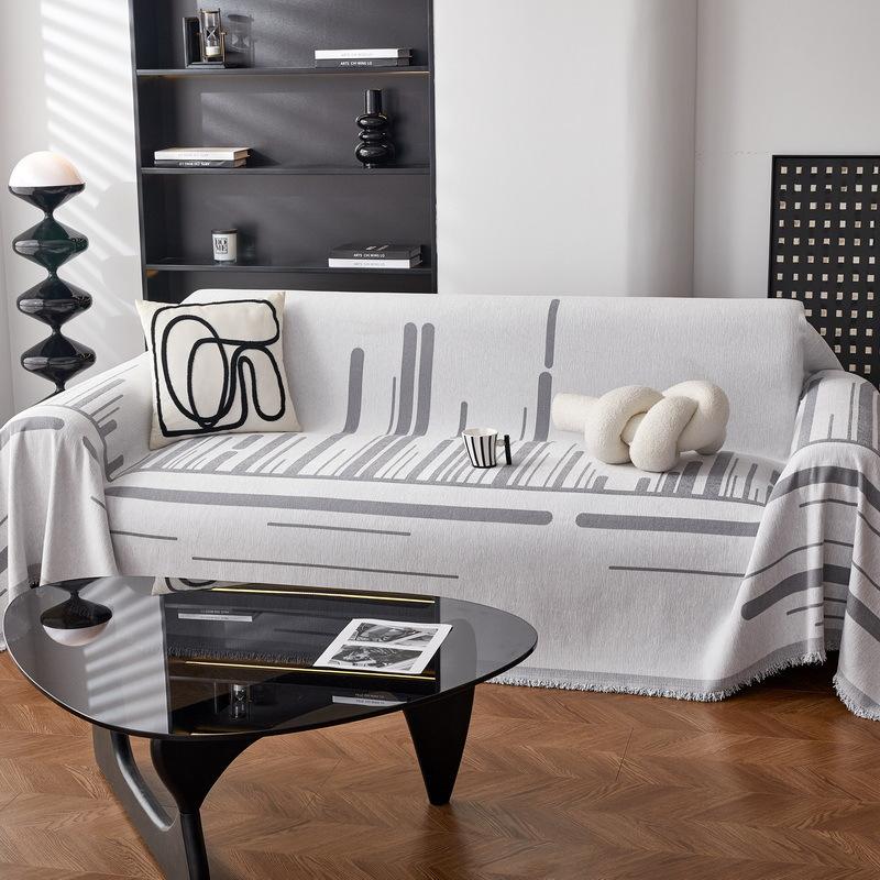 

Чехол на диван, полотенце, интегрированный чехол для дивана в стиле Ins, универсальный универсальный чехол, универсальный чехол на четыре сезона 180*130cm