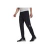 adidas Solid Color Logo Print Fitness Sports Long Pants Men Bottoms Black HL8771