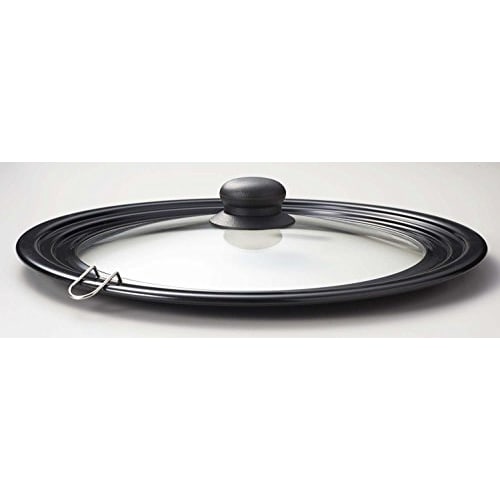 Pearl Metal Oil Partner H-5073 Glass Window Frying Pan Lid for 26, 28, and 30cm Frying Pans