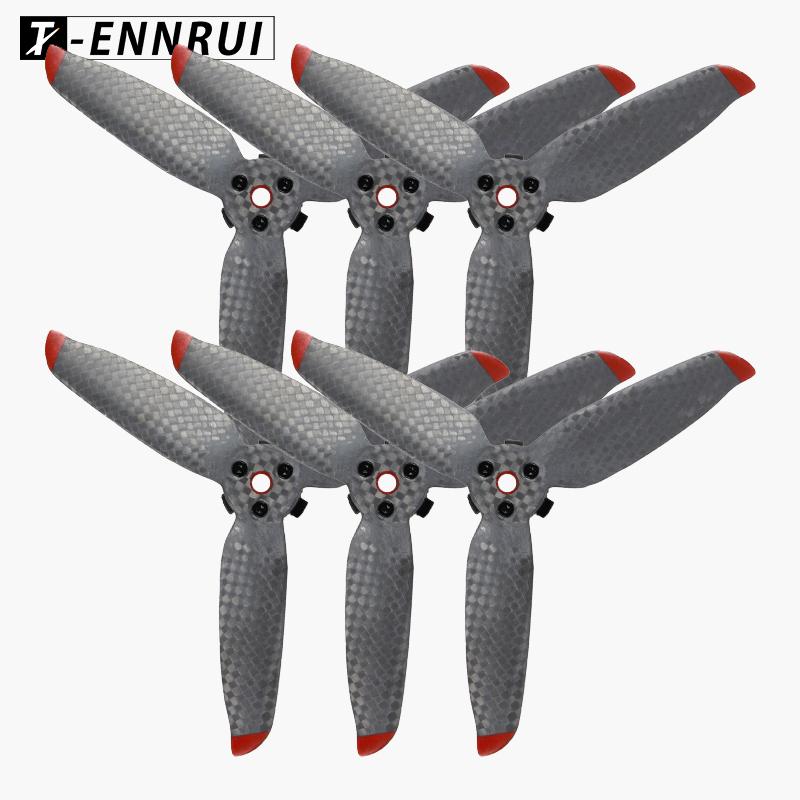Copy Hot Selling 5328F Carbon Fiber 3-Blades Quick-Release Propeller for DJI FPV Combo Accessories Parts