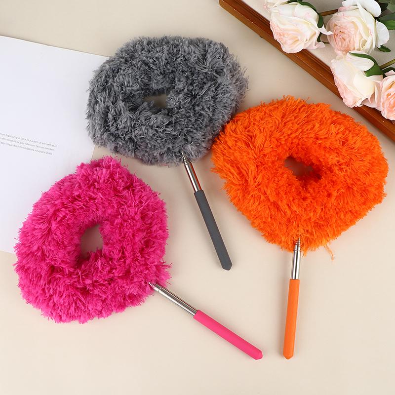 Ceiling Fan Cleaner Dusters With Extension Pole Reusable Dust Removal Brush Removable Ceiling Fan Duster Cleaning Tool