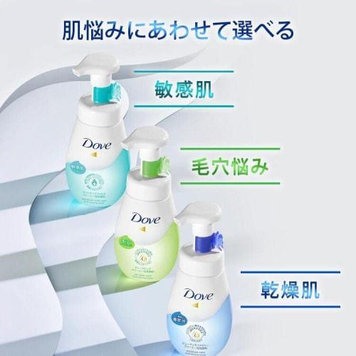 DOVE Beauty Moisture Creamy Foam Facial Cleanser Dry Skin/Moisturizing Body 150ml