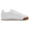 Puma Roma Basic Leather Round Toe Lace-Up Low-Top Casual Shoes Unisex sneaker White 369571-48
