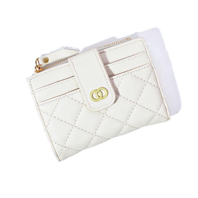 Korean Style Women's Wallet: Compact Card Holder & Coin Purse