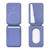 Applicable To Apple iPhone17 Bracket Magnetic Card Bag Pu Shaft MagSafe Card Sleeve Customized Logo