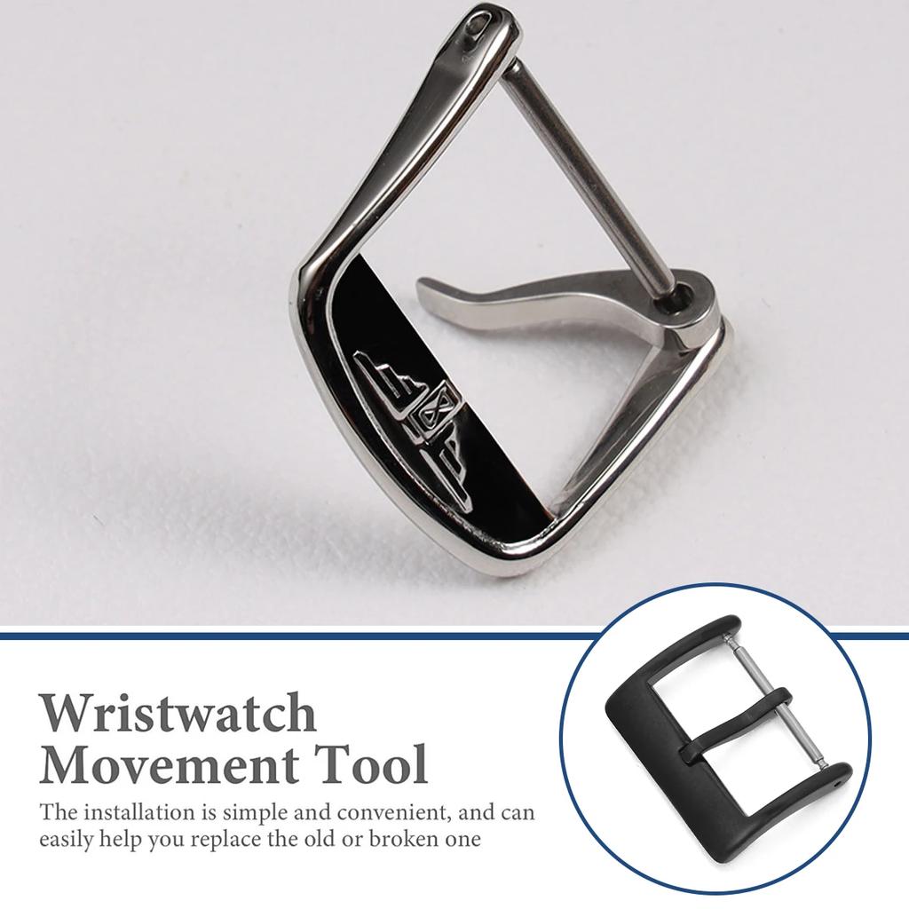 12mm 14mm 16mm 18mm Stainless Steel Watch Buckle Watch Clasp Adapted To L2L4 Jialan Majestic Luya Buckle Pin Watch Accessories