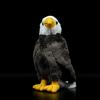 Simulation Animal Bald Eagle Plush Doll Standing Whitehead Eagle Bird Plush Toys