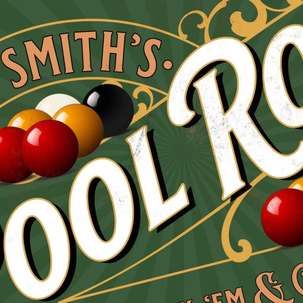 Custom Metal Tin Sign Vintage Retro Poster for Game Room Bar Wall Decor