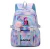 Cartoon Anime K-Pop Demon Hunters Printed Backpack Schoolbag for Teenager Student Girl Boy Bookbag Large Capacity Waterproof Travel Bag Gift