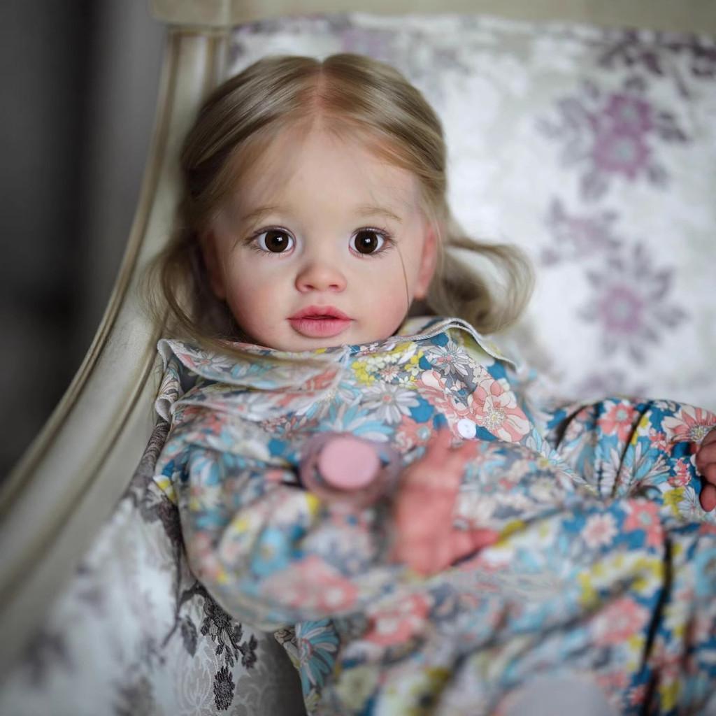 Silicone Dollsuit With Flower Pattern For Collectors And Kids