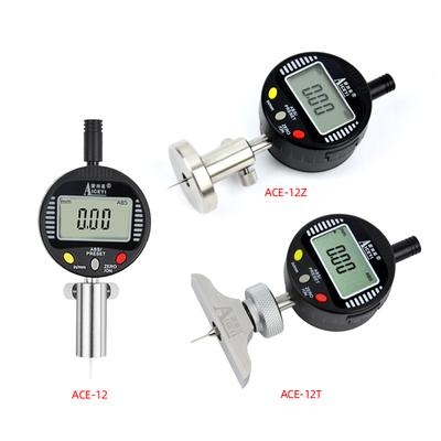 Aiceyi 0-12.7mm 0.001mm Precision Electronic Digital Depth Indicator Dial Bore Gauge with Cylindrical Base Aluminum Alloy