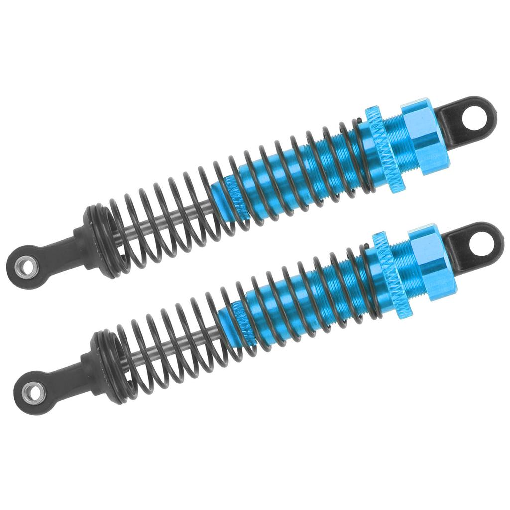 2Pcs 85mm RC Metal Shock Absorber Damper for TRAXXAS SLASH 2WD RC Car Upgrade PartsBlue