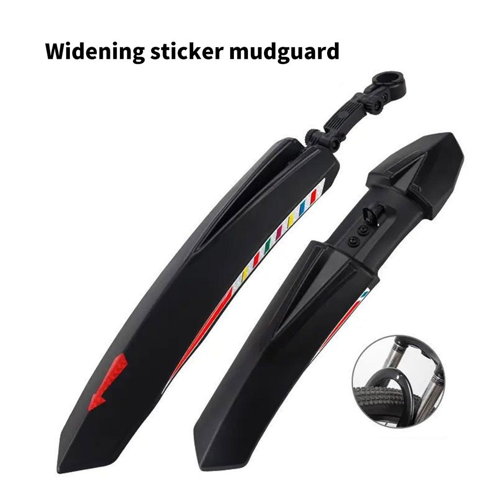 Universals Bike Mud Guards Wide Thickened Mudguards Easyly Install Mud Guards for City Cycling