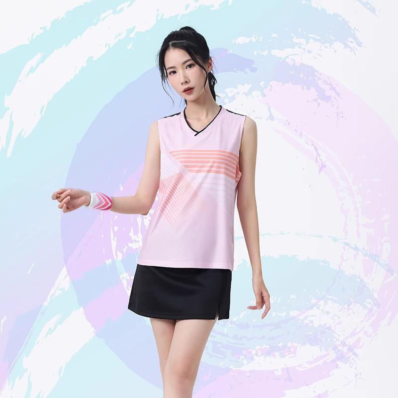 Quick-Dry Volleyball Tank Top Set Men Women Breathable Sportswear Training Match Gym