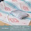 Bloom Imabari Towel Blanket Ortega 353 Single Gauze Blanket Gauze Pile Blanket Gauze Fabric Made in Japan 140 x 190cm Native Pattern Ortega Cotton