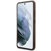 Guess Guhcs24M4Gmgbr S24+ S926Brązowy/Brown Hardcase 4G Duże Metalowe Logo