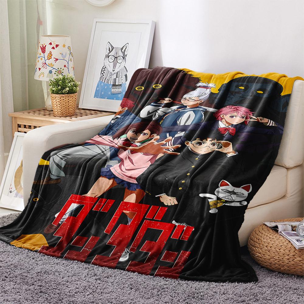 1PC DAN DA DAN Print Flannel Blanket, High Quality All Seasons, Home Decor, Warmth and Comfort, Perfect for Christmas Gifts