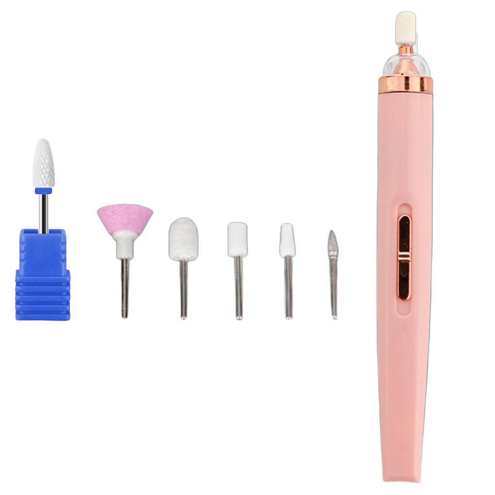 

Профессиональный набор высокоскоростных сверл для ногтей, портативная мини-пилочка для ногтей, маникюрная ручка, оборудование, инструменты