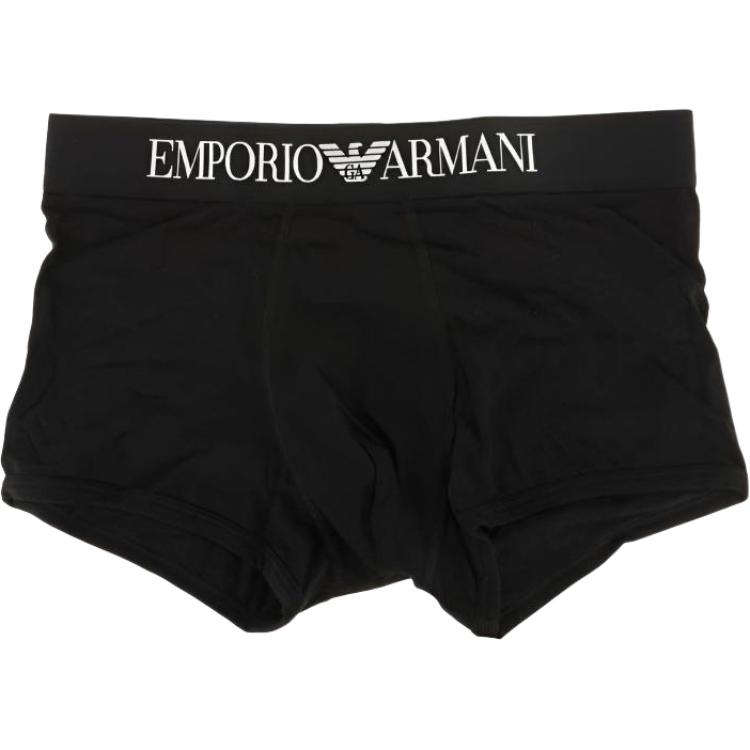 Emporio Armani Мужские боксеры с принтом в виде букв, средней посадки, нижнее белье 111389-CC729-00020 M