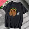 T-shirt Leone Rasta Giuda Cuffie Rastafariano Giamaicano Zion Uomo Cotone di Alta Qualità Canottiera Casual Traspirante Abbigliamento Street