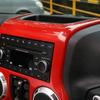 Center Console Dashboard Control Panel Cover Trim For Jeep Wrangler JK Parts Red