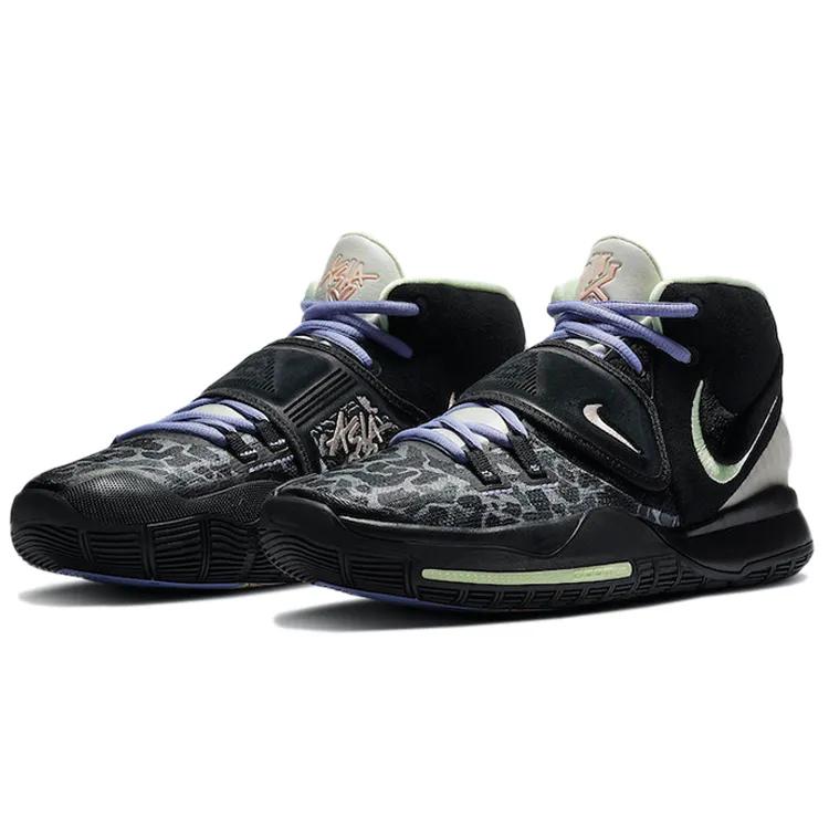 Nike Kyrie 6 'Asia Irving - Black' (Unisex) Black / Multi-Color Basketball Shoes CD5031 001