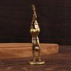 Handstand Yoga Goddess Brass Statue Spiritual Artisan Craft for Meditation Zen Home Office Decor Unique Gift