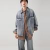 ELLE French Fashion Design Vintage Style Casual Loose Versatile Long Sleeve Denim Jacket Women jackets L8AFL160