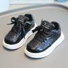 Children's Sports Shoes 2025 Spring and Autumn New Girls Casual Shoes Sequined Fashion Boys Board Shoes Soft Sole Baby Shoes Single