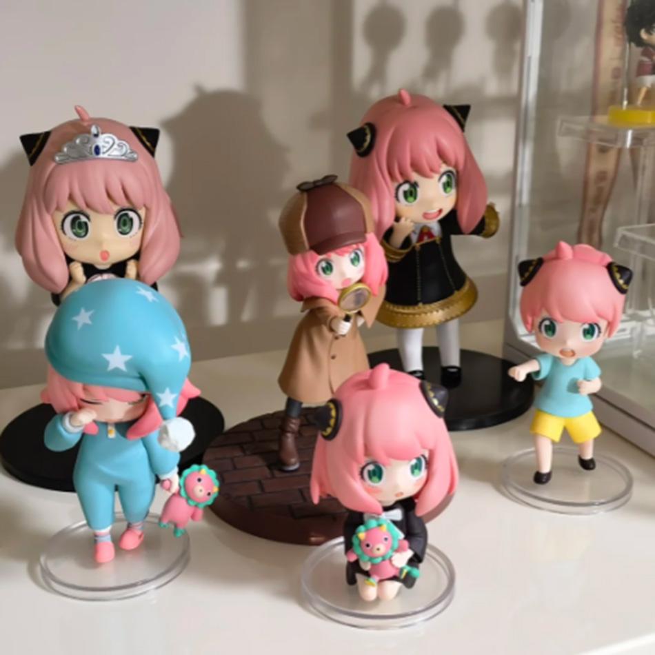 The Spy×Family Code: Anime Figure Cute Kawaii Figure Toy Doll Car Desk Decoration For Children Adults Fans Girl Birthday Gifts