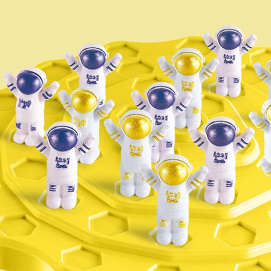 1/2 Sets Astronaut Balance Tree Toy Kids Logic Thinking Focus Training Interactive Balance Game Toddlers Boys Girls Educational Strategic Board Game