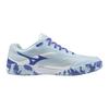 Mizuno Wave Medal 8 Table Tennis Light and Size 2E Shoes, Blue, White, Navy, 23.5 cm,
