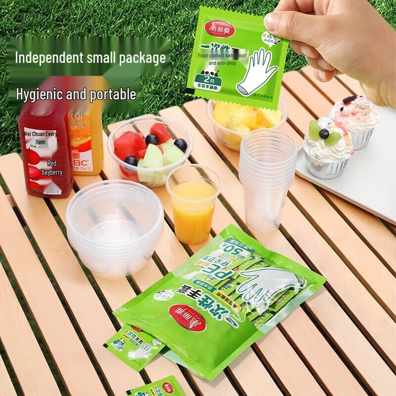 

MARYYA Disposable PE Gloves