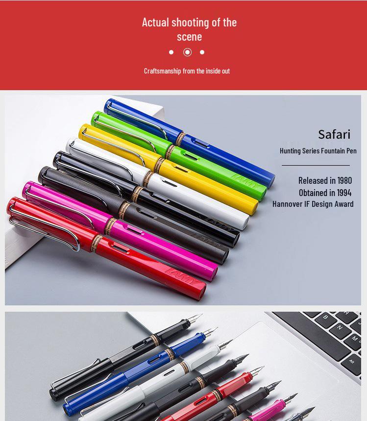 Lamy Safari Fountain Pen Gift Set with Engraving