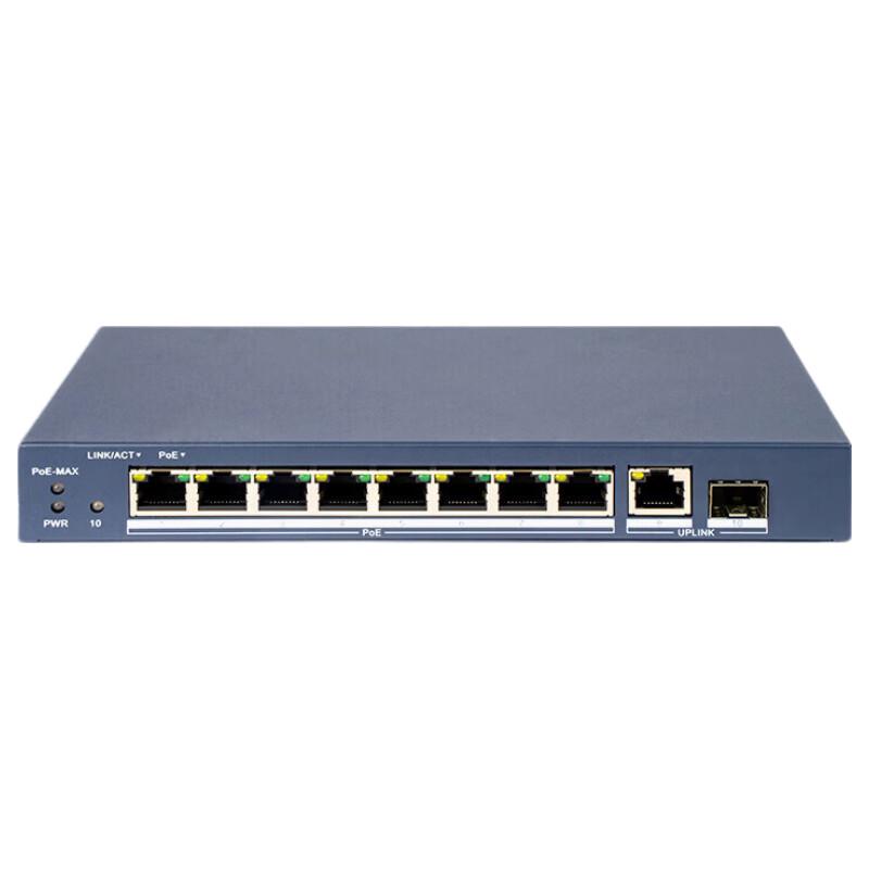 

HIKVISION DS-3E1510P-110W-E 10-Port Gigabit PoE+ Managed Switch CN plug (adapter included)