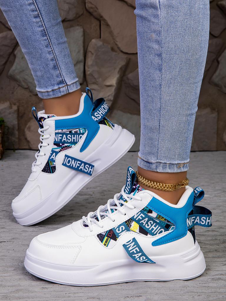 Women Casual Sneakers Side Platform Plus Size Vulcanized Shoes New Spring Flat Bottomed Casual Shoes