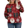 Christmas Sweatshirts For Women Sweater Cute Shirt Fall Pullover Top