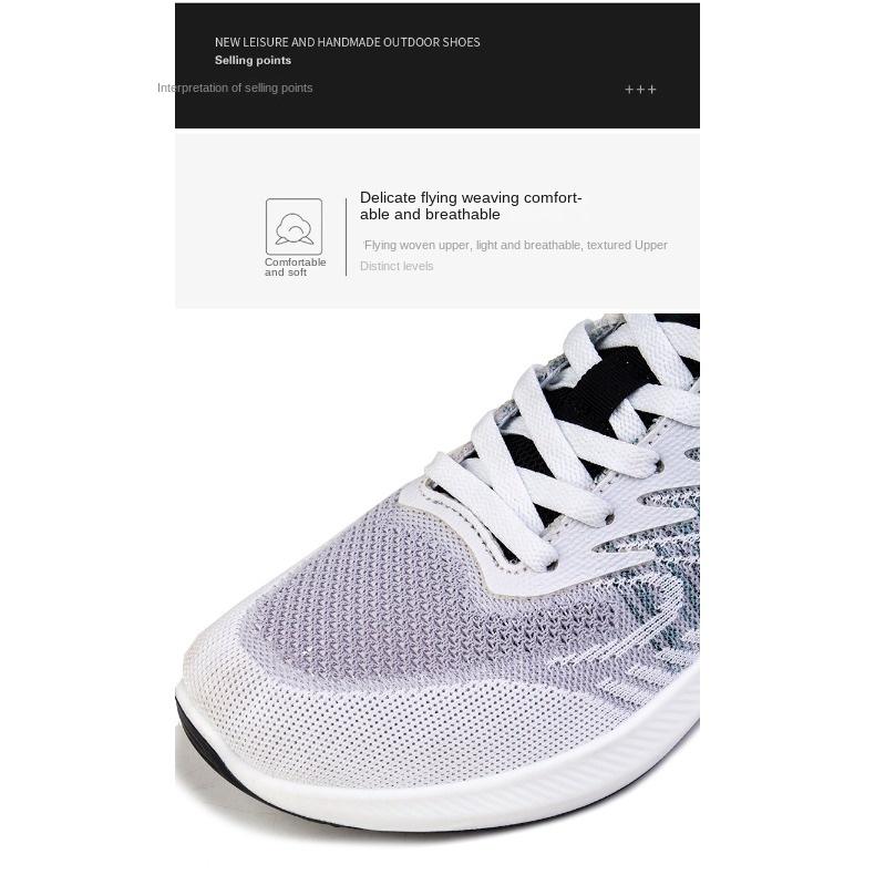 Sportschuhe für Herren Modische leichte atmungsaktive Mesh-Oberfläche Freizeitschuhe Leichte Laufschuhe für Herren