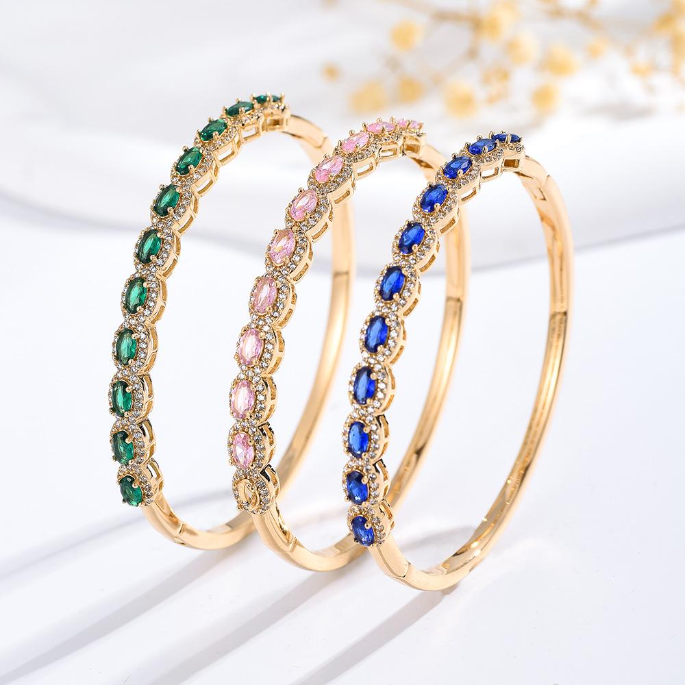 Seiko Rainbow Tourmaline Light Luxury High-end Style Dopamine Bracelet Women's Bracelet