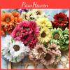 Vibrant 6pcs Artificial Gerbera Daisy Fake Silk Flower For Stunning Home Decor