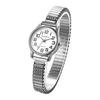 Women's Watch Analog Waterproof Stainless Steel Elastic Strap Simple Cute Stylish Casual Business Fashion Watch Silver Women's Accessories Birthday