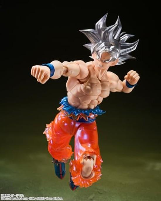 TAMASHII NATIONS S.H.Figuarts Son Goku Ultra Instinct - Limit Breaker Ca. 140 mm PVC ABS lackiert bewegliche Figur.
